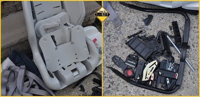 How To SAFETY car seat recycling 2